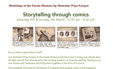 Storytelling Through Comics with illustrator Priya Kuriyan