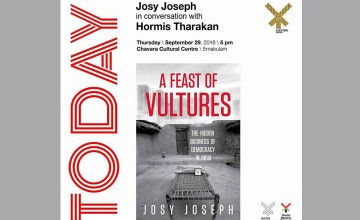 A Feast of Vultures- Josy Joseph in conversation with Hormis Tharakan