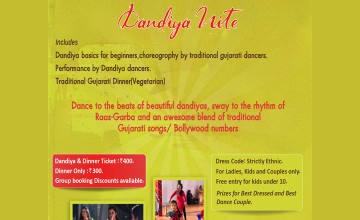 Dandiya Nite - Dinner & Dance 