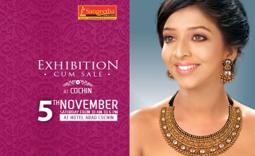 Exhibition & Sale at Cochin by Sangeetha Jewellery