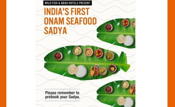 Onam Seafood Sadya at Abad Plaza