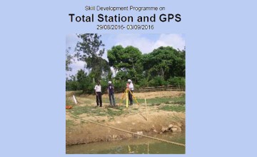 Skill Development Program on SDP on Total Station and GPS