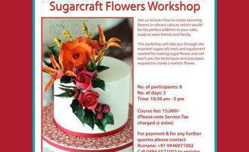 Sugarcraft Flowers Workshop