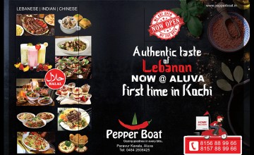 Grand Opening  of 'Pepper Boat'