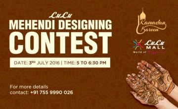 Mehndi Designing Contest in Kochi