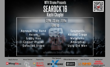 Searock 2016 Kochi Elimination - May the best rock band win!
