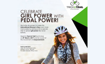 Women's Day Ride- Girl Power with Pedal Power