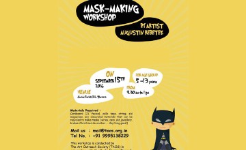 Mask Making workshop