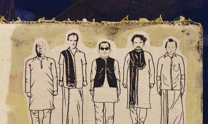 Know Why Hitchcock Is Wearing A Kurta On The Walls Of The State's Capital ?
