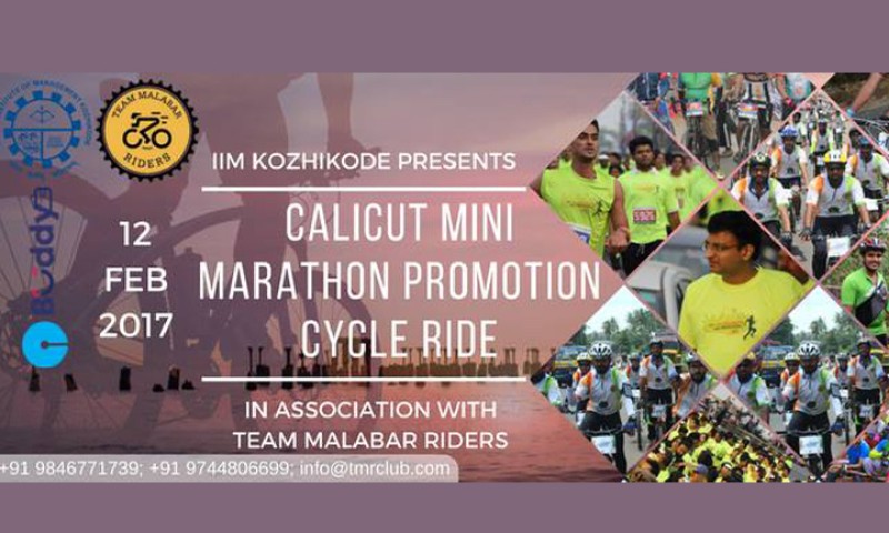 Marathon Promotion Cycle Ride