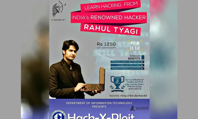 Hack-X-Ploit Workshop - Ethical Hacking Workshop