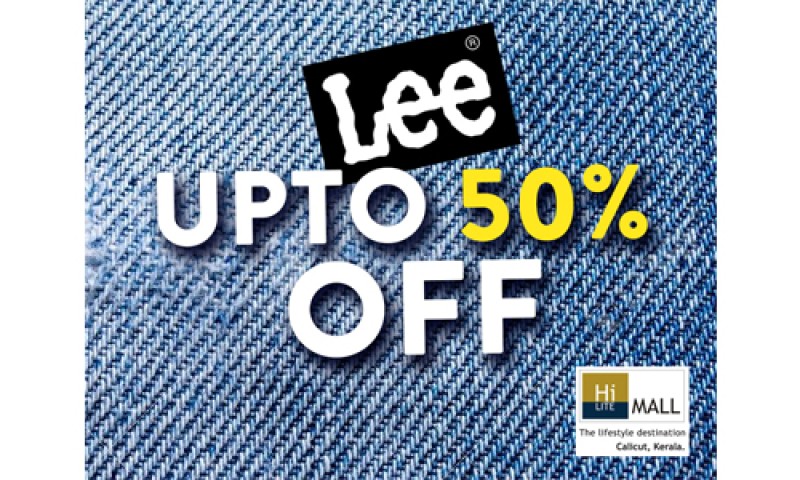 Upto 50% off from Lee