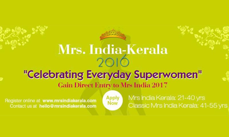 Mrs India-Kerala 2016