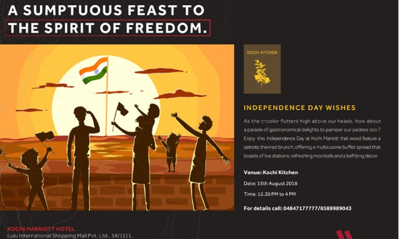 Celebrate Patriotism At Kochi Marriott