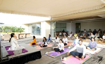 Kochi Marriott Celebrates International Yoga Day In Style