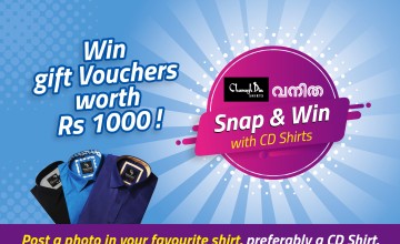 Snap & Win with CD Shirts Contest