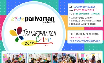 Parivartan Kids Transformation Summer Camp