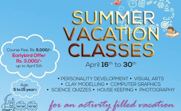 Summer Vacation Classes