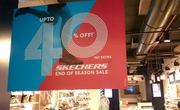 Upto 40% off at Skechers