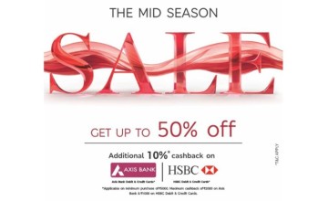 50% off at Mid Season Sale at M&S