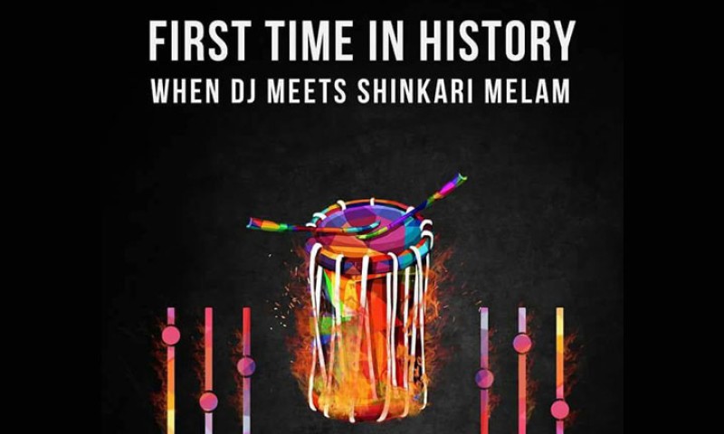 When DJ Meets Shinkari Melam - Live Music
