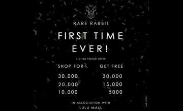 Exciting Offers From Rare Rabbit