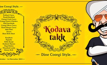 Kodava Takk - Coorgi Food Festival