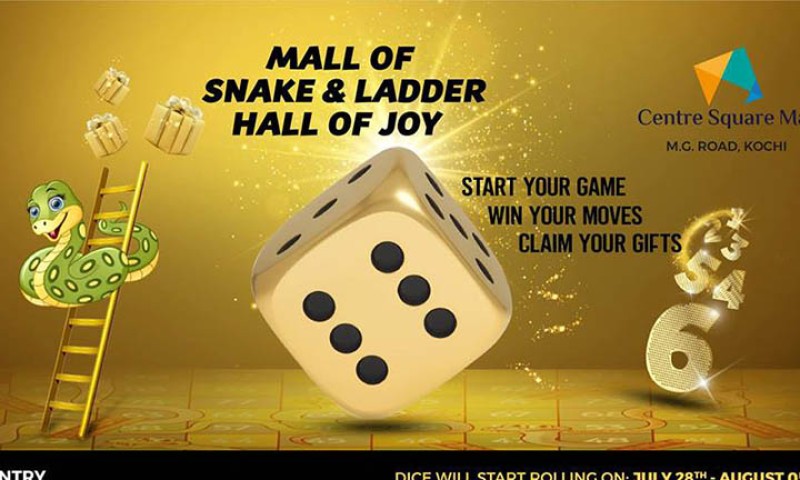 Snake And Ladder Game At Centre Square Mall Kochi