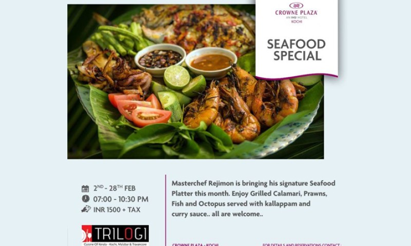 Seafood Special at Crowne Plaza