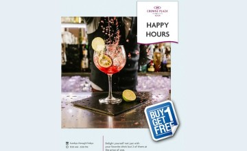 Happy Hours At Crowne Plaza