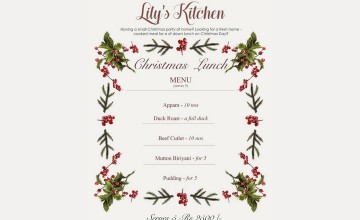 Christmas Lunch By Lily's Kitchen