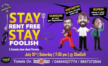 Stay Rent Free Stay Foolish - Comedy Show 