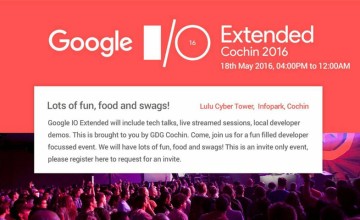 Google IO Extended Kochi 2016