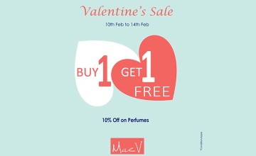 Valentine's Sale at MacV