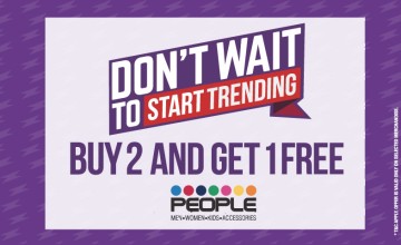 Buy 2 Get 1 Free Offer at People outlet, Lulu Mall
