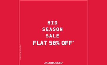 Mid Season Sale Of Flat 50% Off At Jack Jones, Centre Square Mall