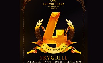 4th Anniversary - Sky Grill
