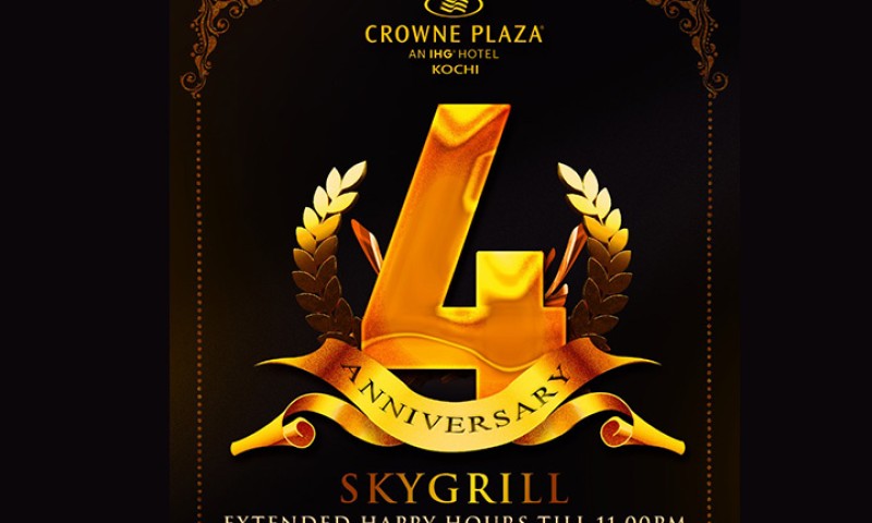 4th Anniversary - Sky Grill