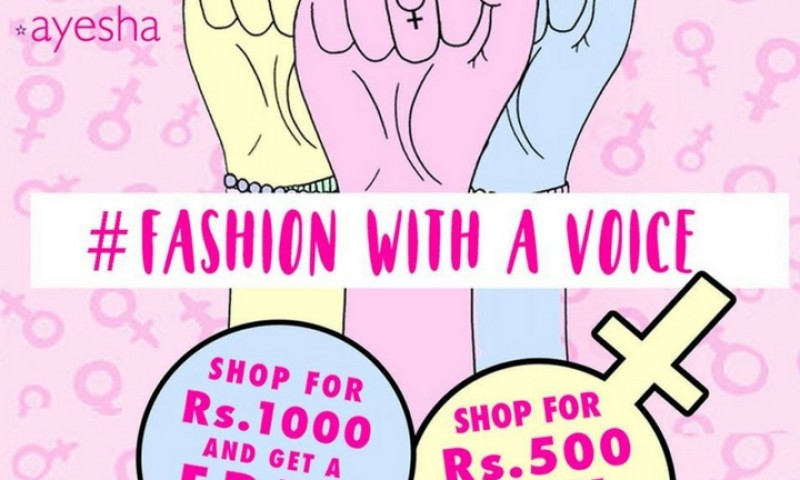 Ayesha Fashion with a Voice