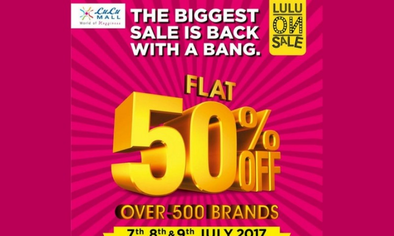 Flat 50% Off at Lulu Mall