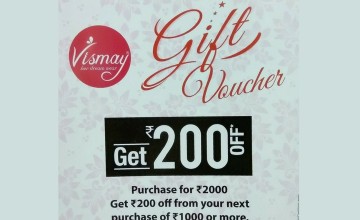 Shop and Win Gift Vouchers from Vismay