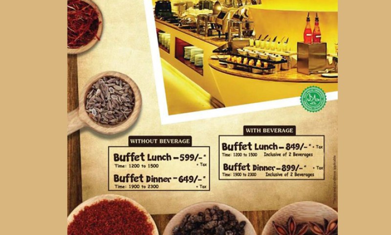Lunch and Dinner Buffet at Olive Downtown