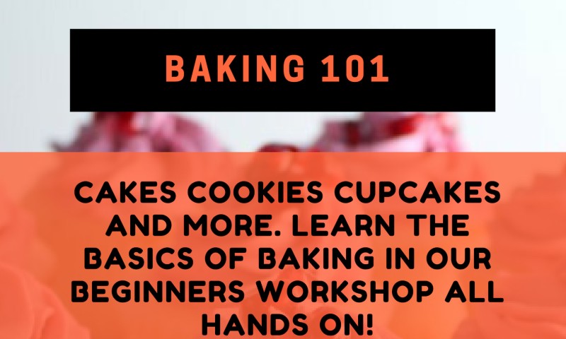 Baking workshop for beginners