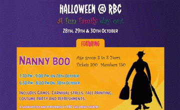 Nanny Boo- Kids Halloween Party at RBC