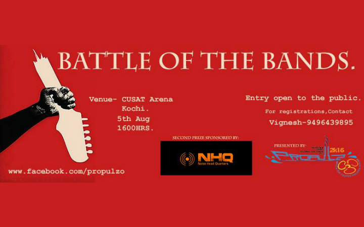 Battle of the Bands - CUSAT campus