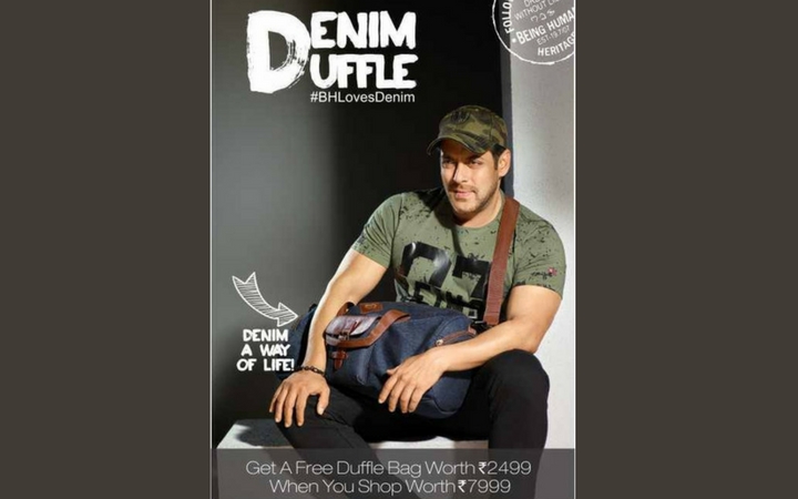 Denim Duffle - Offers by Being Human