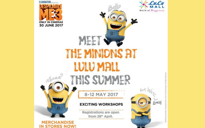 Exciting  Minions Workshops by Lulu Mall
