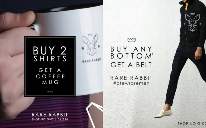 Exciting Offers From Rare Rabbit