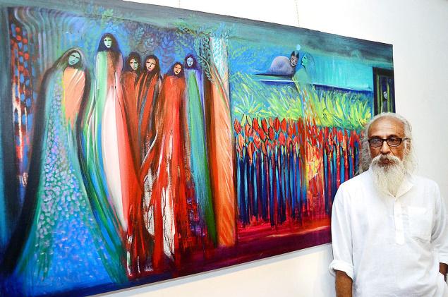 Reverberation- A Painting Exhibition by Paris Mohan Kumar