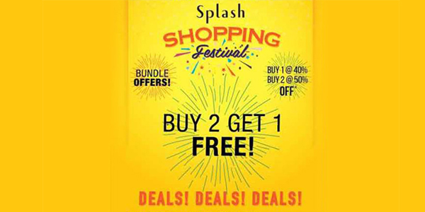 Bundle Offers at Splash!!!